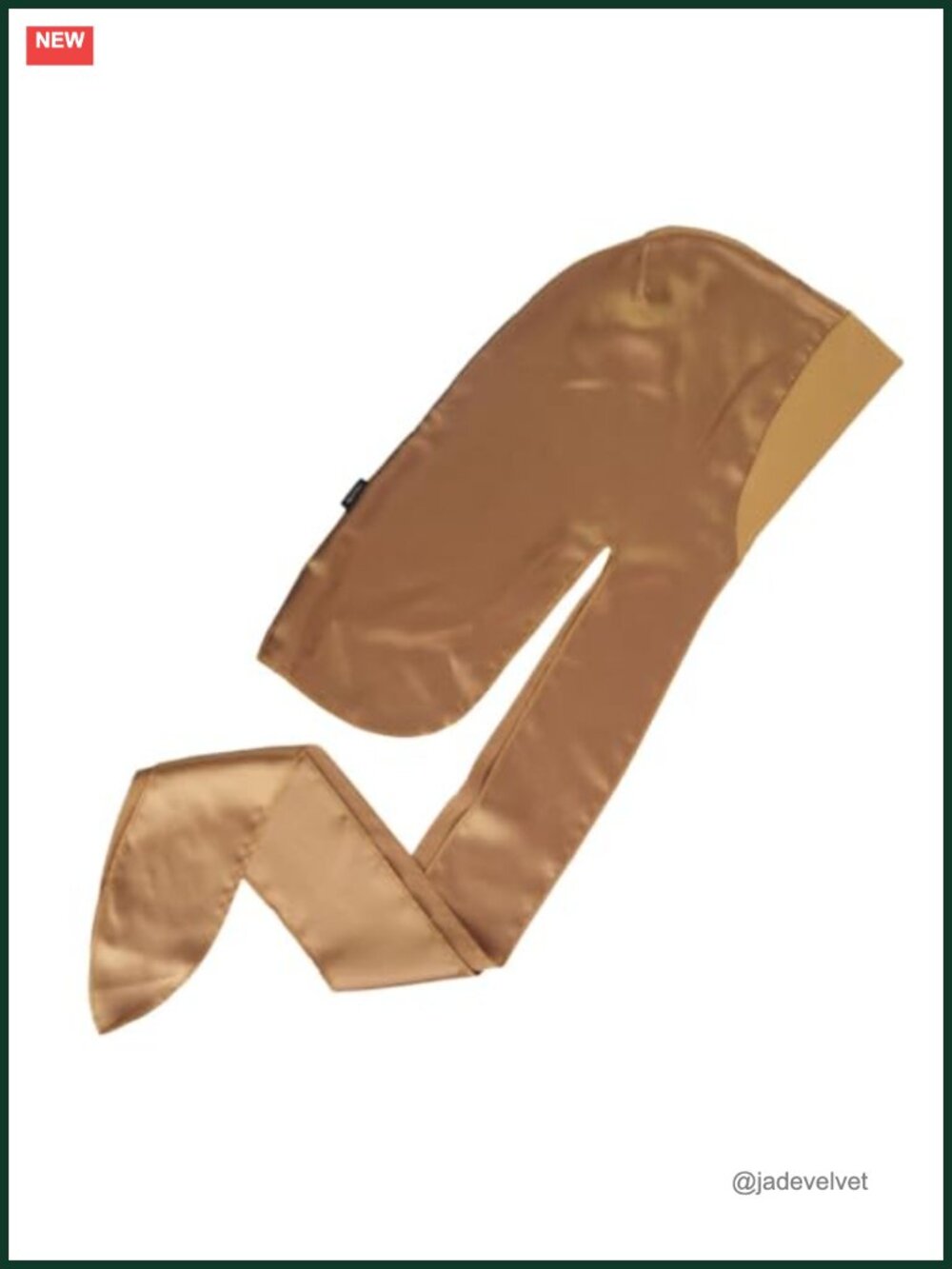 Satin Edge Wrap Scarf for Hair - Protects Edges, Retains Moisture, Versatile